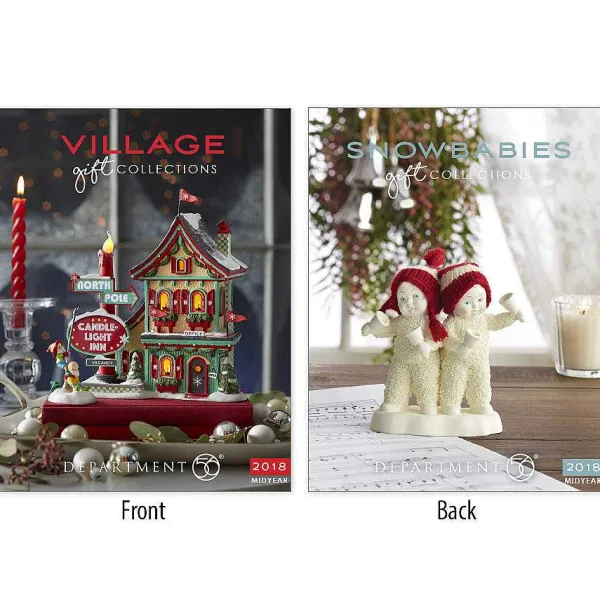 Catalogs & Brochures<Department 56 2018 Mid Year Village-Snowbabies Brochure
