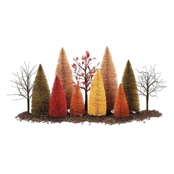 Village Halloween Accessories<Department 56 A Splendid Fall Landscape Set