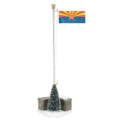 Village Accessories<Department 56 Arizona State Flag