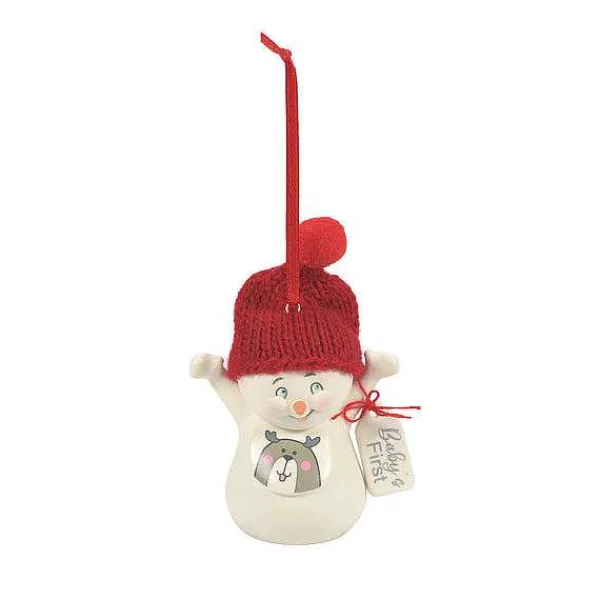 Snowpinions<Department 56 Baby's First Ornament