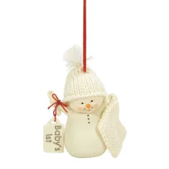 Snowpinions<Department 56 Baby's First Ornament