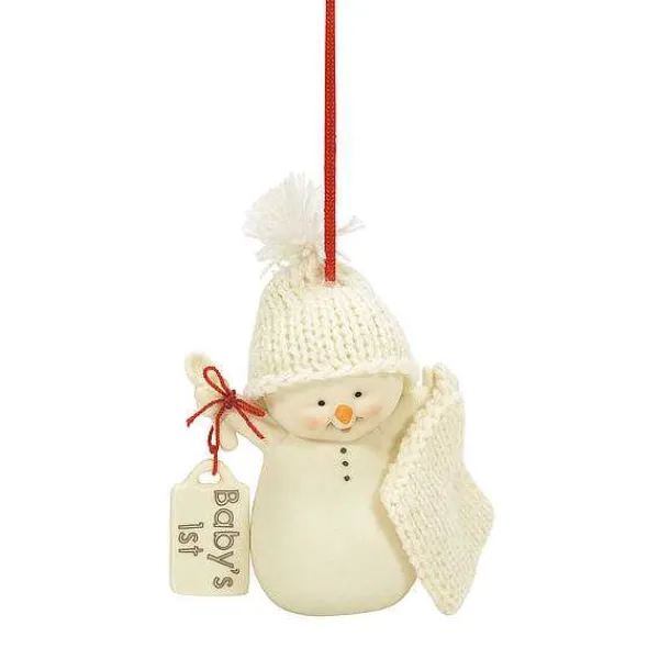 Snowpinions<Department 56 Baby's First Ornament