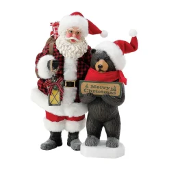New Santas<Department 56 Black Bear Lodge