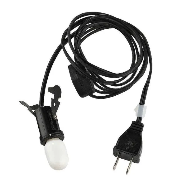 Replacement Parts<Department 56 Black Single Light Cord Set #022