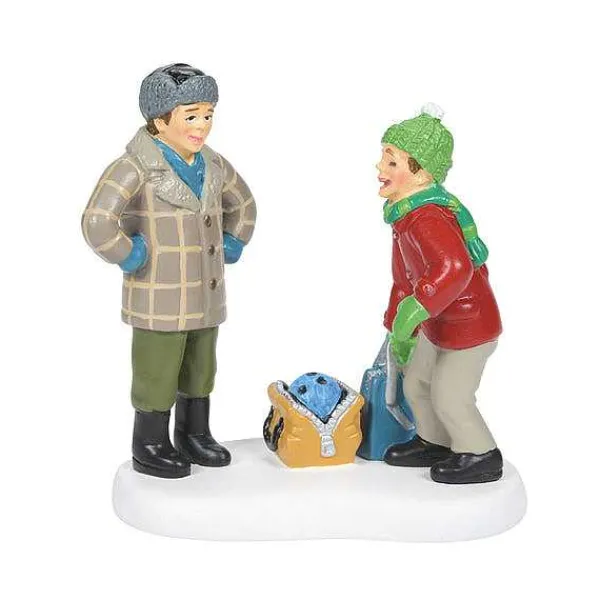 A Christmas Story Village<Department 56 Bowling Ball Humor