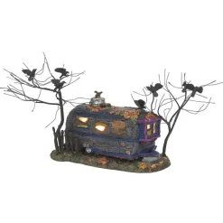 Snow Village Halloween<Department 56 Cackling Crow Caravan