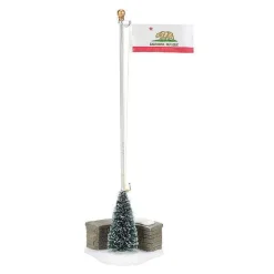 Village Accessories<Department 56 California Republic Flag