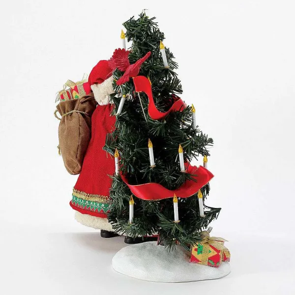 New Santas<Department 56 Cardinal Christmas