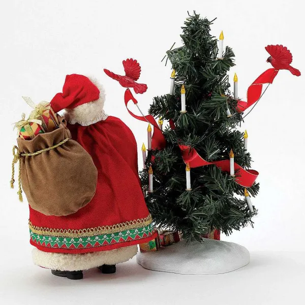 New Santas<Department 56 Cardinal Christmas