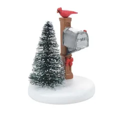 Village Accessories<Department 56 Cardinal Christmas Mailbox