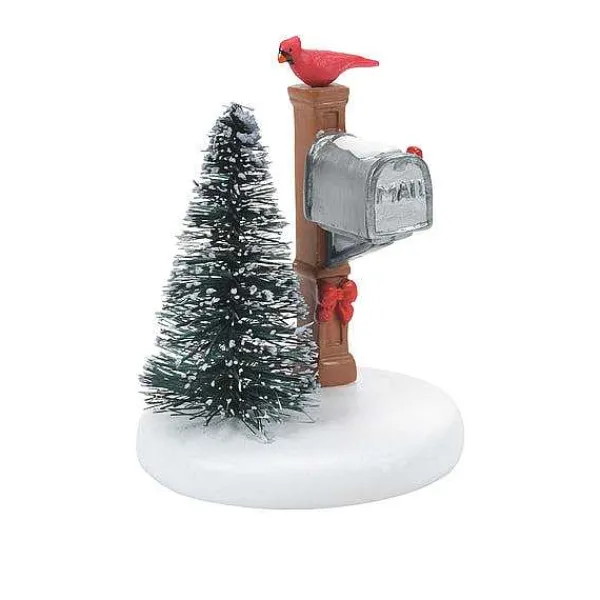 Village Accessories<Department 56 Cardinal Christmas Mailbox