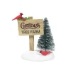 Village Accessories<Department 56 Cardinal Christmas Sign