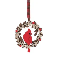 Flourish<Department 56 Cardinal Wreath Orn