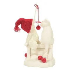 Snowbabies Classic Collection<Department 56 Cats Love Shiny Things