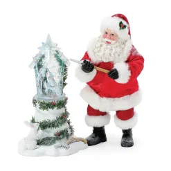New Santas<Department 56 Clearly Divine