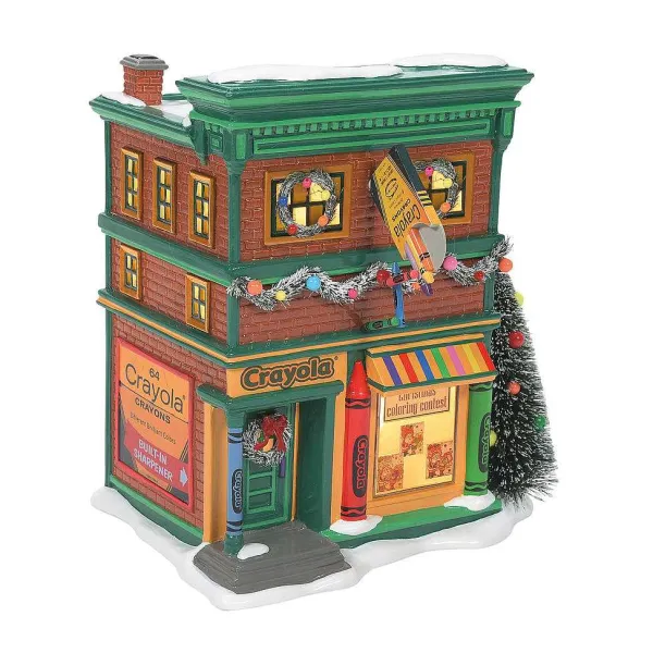 Original Snow Village<Department 56 Crayola Crayon Store