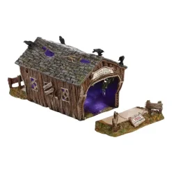 Village Halloween Accessories<Department 56 Crow Creek Covered Bridge