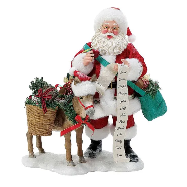 New Santas<Department 56 Cutest Little Donkey
