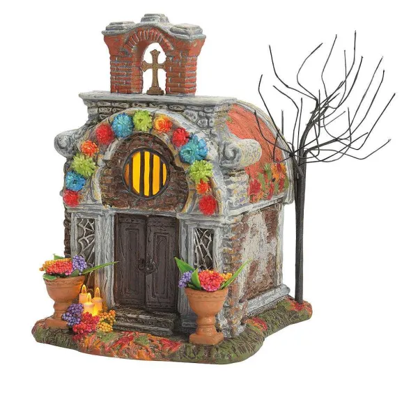 Snow Village Halloween<Department 56 Day Of The Dead Crypt
