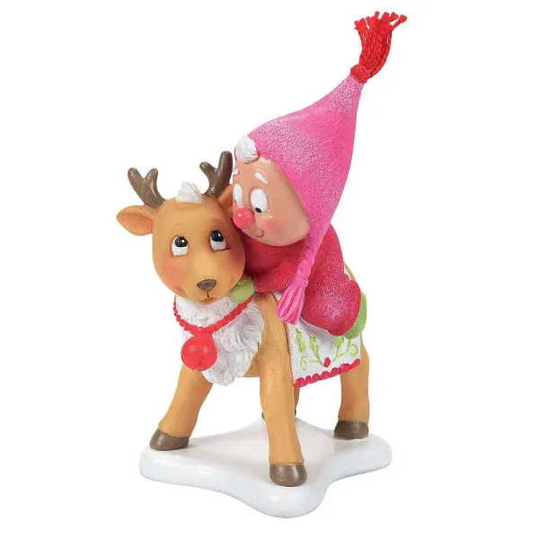 Snowpinions<Department 56 Deer To My Gnomie