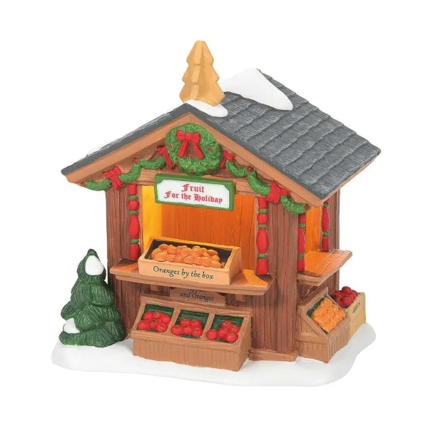 Dickens Village<Department 56 Dickens' Market Fruit Stand