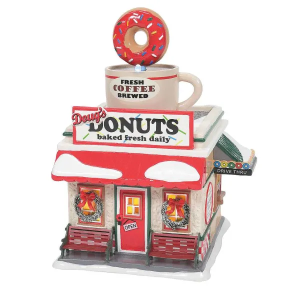 Original Snow Village<Department 56 Doug's Donut Shop