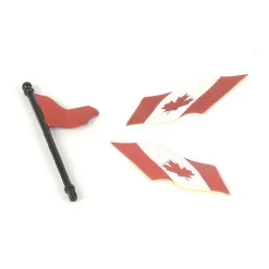 Replacement Parts<Department 56 East Harbor Ferry Canadian Flags (2) & Red Flag