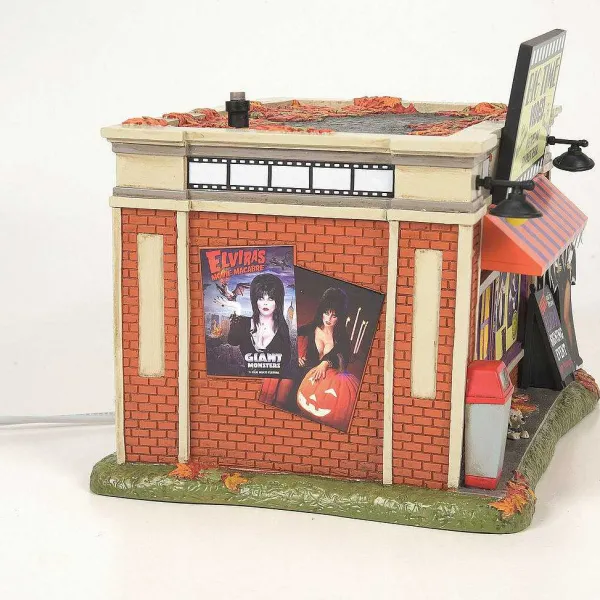 Hot Properties Village<Department 56 Elvira's Big Time Video Store