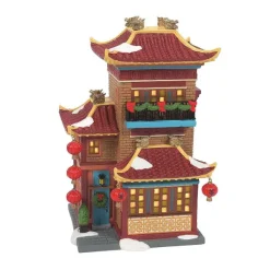 Christmas In The City<Department 56 Fe Lunar Dragon Tea House