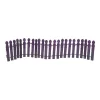 Village Halloween Accessories<Department 56 Ghoulish Purple Glitter Fence