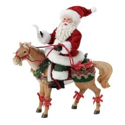 New Santas<Department 56 Gift Horse