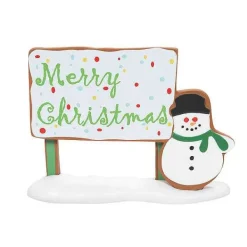 Village Accessories<Department 56 Gingerbread Christmas Billboar