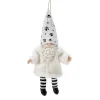 Sale<Department 56 Gnome Furry Pet Orn Wht