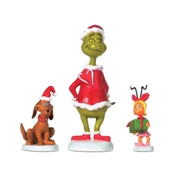 Grinch Villages<Department 56 Grinch Max & Cindy-Lou Who