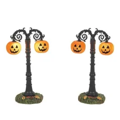 Village Halloween Accessories<Department 56 Hallows Eve Lit Street Lamps
