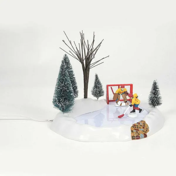 Village Accessories<Department 56 Hockey Practice Animated