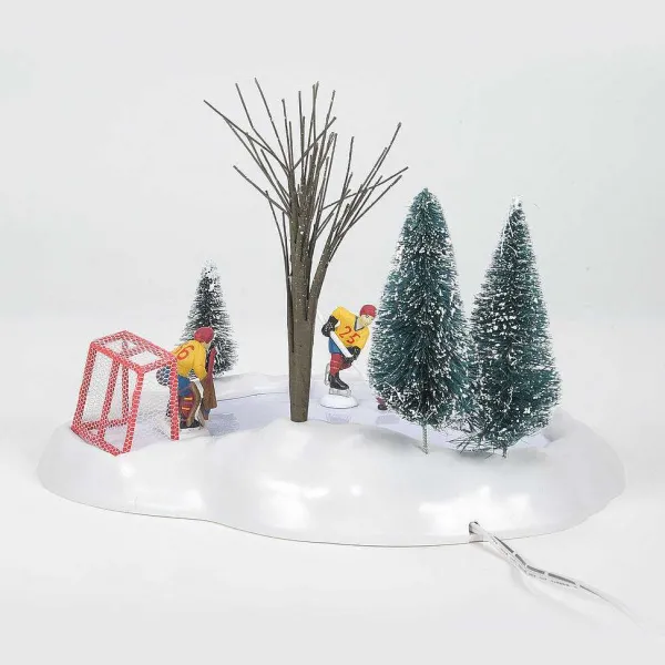Village Accessories<Department 56 Hockey Practice Animated
