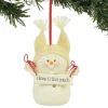 Snowpinions<Department 56 I Love You This Much Ornament