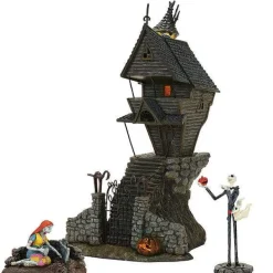 Nightmare Before Christmas Village<Department 56 Jack's House With Jack & Sally