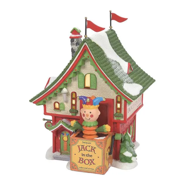 North Pole Series<Department 56 Jacques Jack In The Box Shop