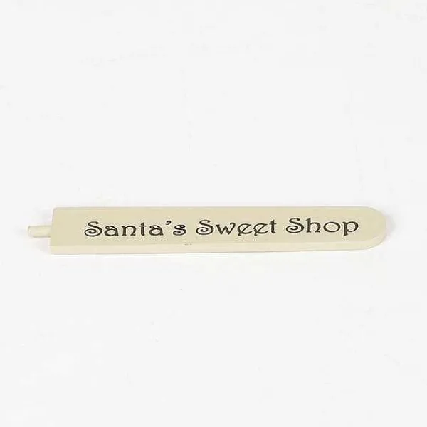 Replacement Parts<Department 56 Katie's Candied Apples Santa's Sweet Shop Stick/ Sign