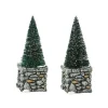 Village Accessories<Department 56 Limestone Topiaries