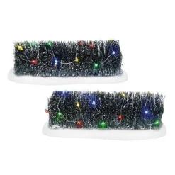 Village Accessories<Department 56 Lit Frosted Hedges