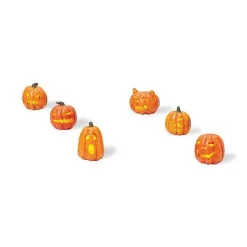 Village Halloween Accessories<Department 56 Lit Jack-O-Lanterns