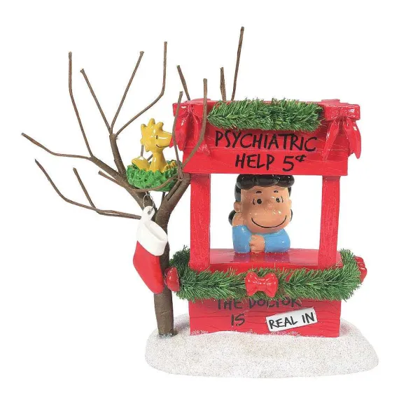Peanuts Village<Department 56 Lucy Is In