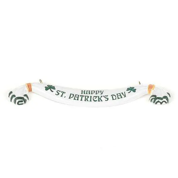 Replacement Parts<Department 56 Mcguire's Irish Pub St. Patrick's Day Banner