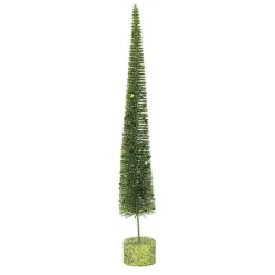Christmas Basics<Department 56 Med. Green Glitter Spike Tree