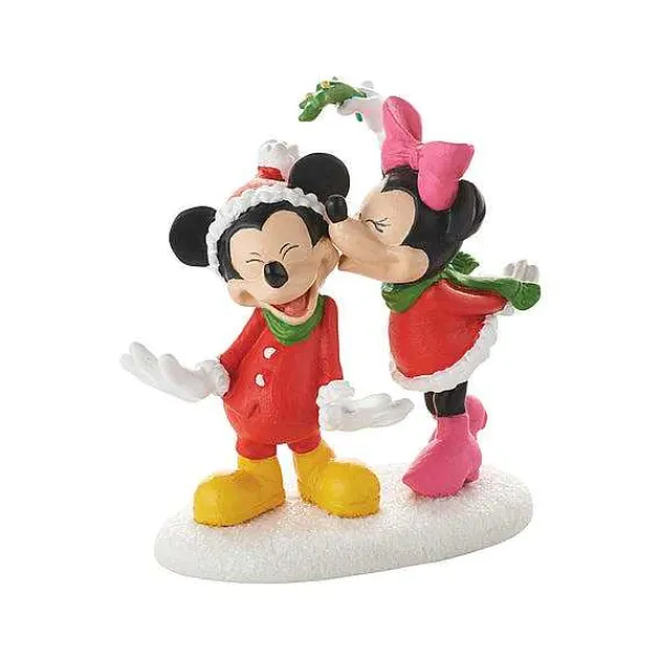Disney Village<Department 56 Mickey's Christmas Kiss