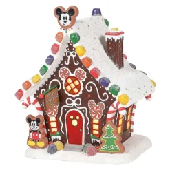 Disney Village<Department 56 Mickey's Gingerbread House