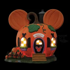 Disney Village<Department 56 Mickey's Pumpkintown House